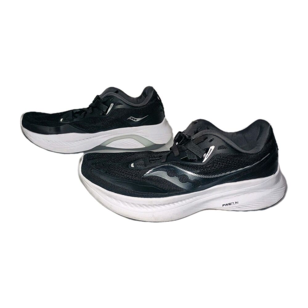 Saucony Guide 15 Women's Running Shoes Black White S10685-05 US Size 8 W US 8W